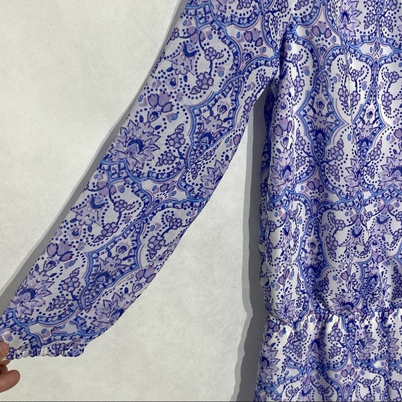 The Children's PLACE purple/Blue Cold Shoulder Romper XXL NW/OT - Picture 4 of 10